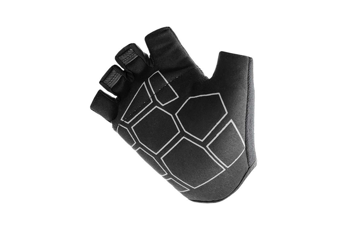 Guantes cortos ciclismo OSBRU EVOLUTION MILI – Black/Grey