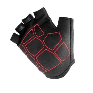 Guantes cortos ciclismo OSBRU EVOLUTION MILI – Black/Red