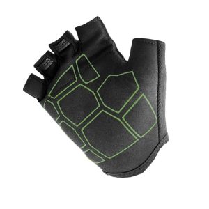 Guantes cortos ciclismo OSBRU EVOLUTION MILI – Black/Green