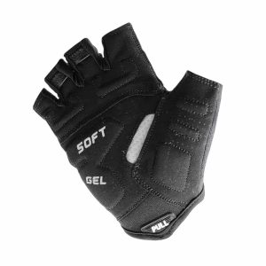 Guantes cortos ciclismo OSBRU PRO BRUN – Black/White