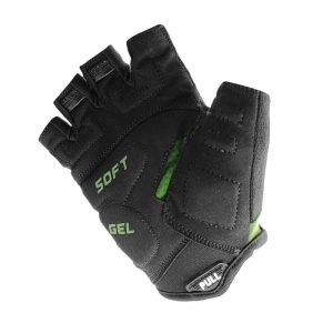 Guantes cortos ciclismo OSBRU PRO BRUN – Black/Green