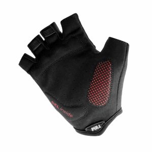 Guantes cortos ciclismo OSBRU RACE ZUGAS – BLACK/RED