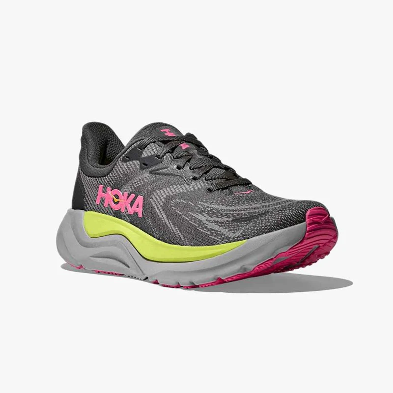 HOKA ARAHI 8 W CHARCOAL GREY/PINK - Imagen 4