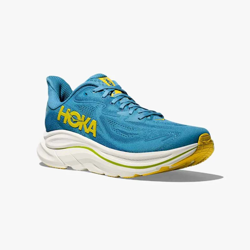 HOKA CLIFTON 10 WIDE ALPINE BLUE/FOGGY - Imagen 4