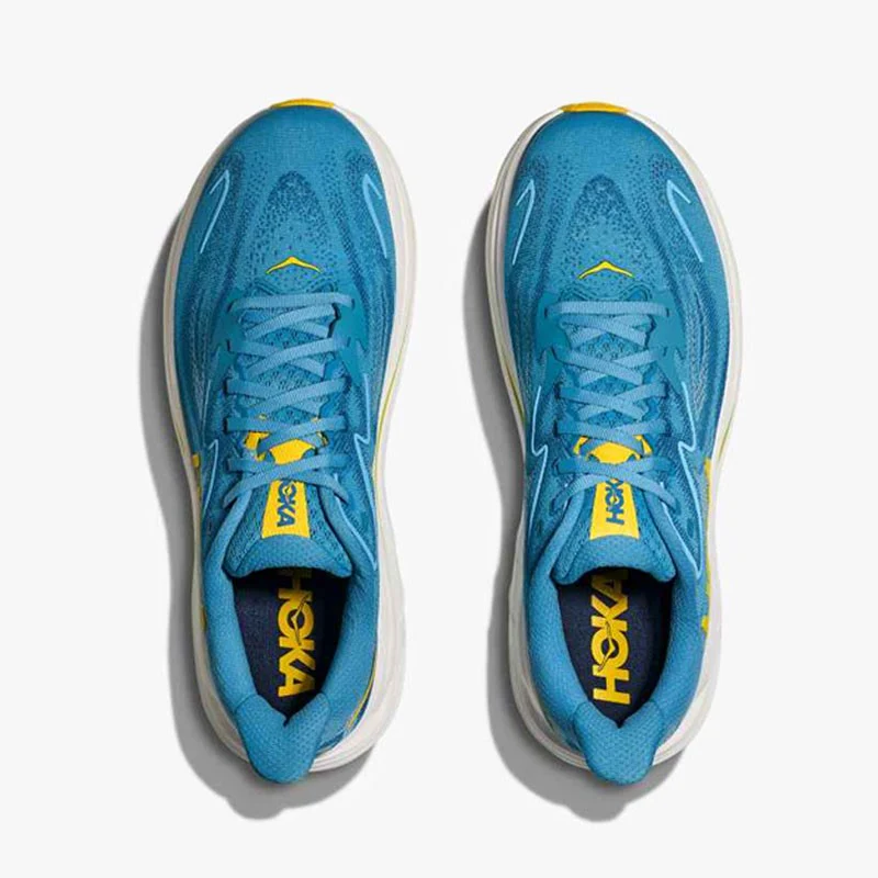 HOKA CLIFTON 10 WIDE ALPINE BLUE/FOGGY - Imagen 5