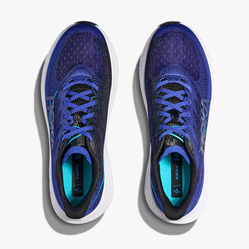 HOKA MACH 6 BLACK/NIGHT SKY - Imagen 6