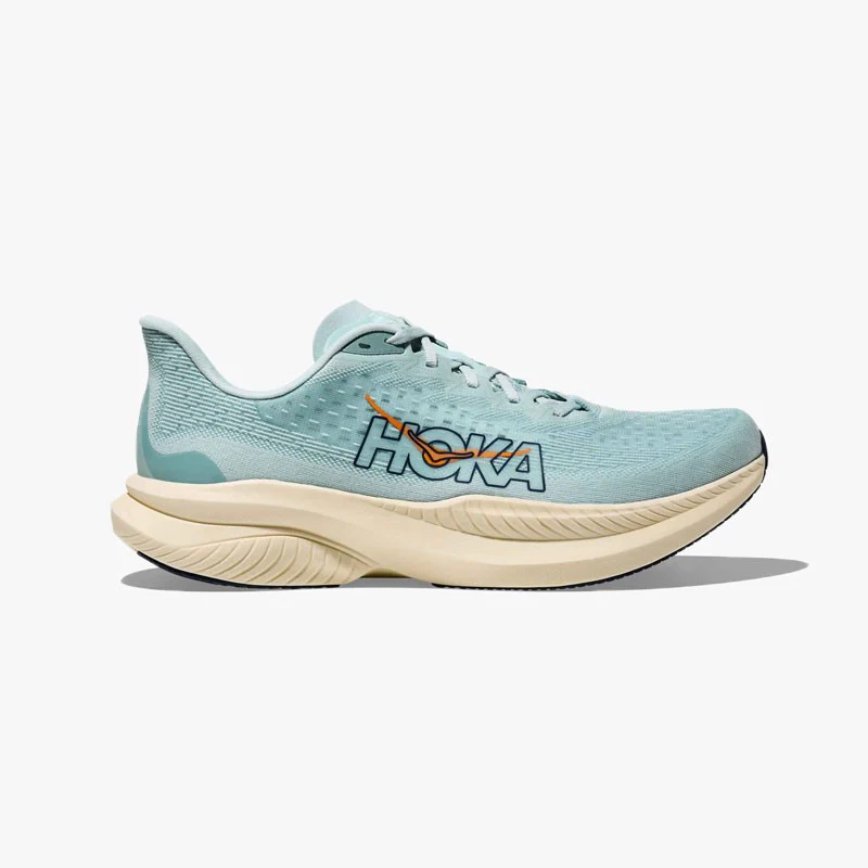 HOKA MACH 6 CLEAR SEA/WATER