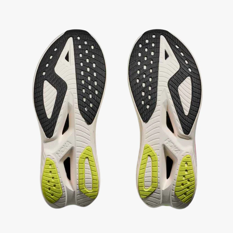 HOKA MACH X 3 W WHITE/NEON LIME - Imagen 6