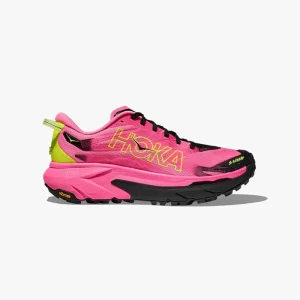 HOKA MAFATE 5 NEON ROSE/BLACK