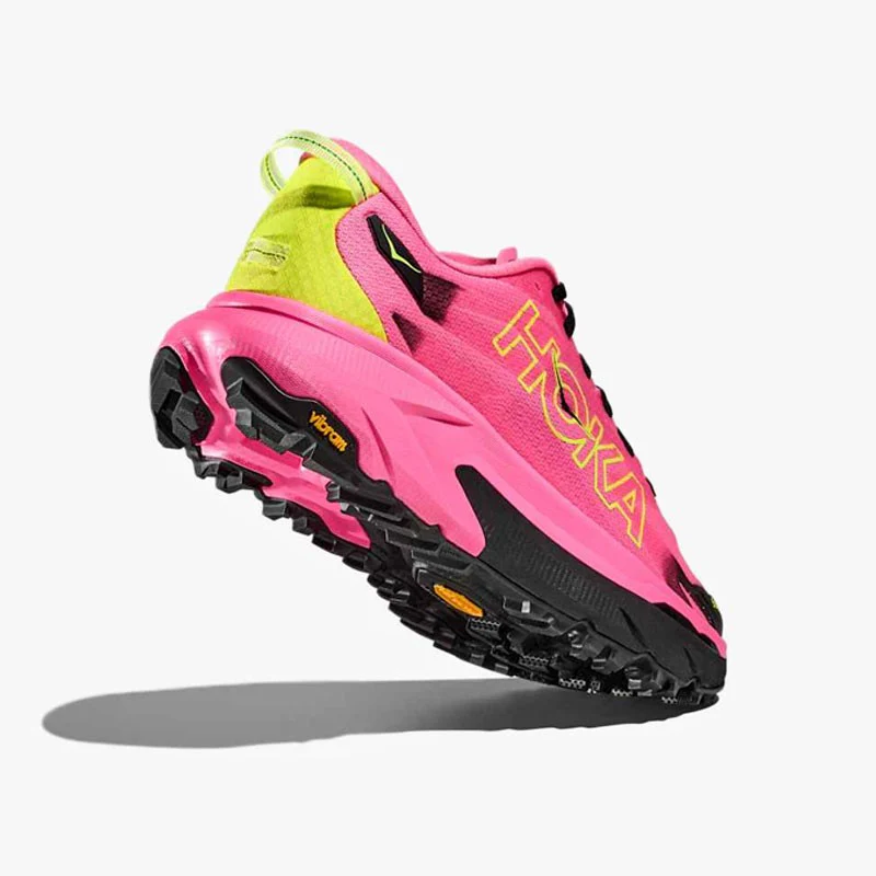 HOKA MAFATE 5 W NEON ROSE/BLACK - Imagen 4