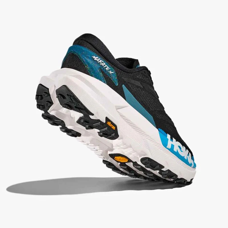 HOKA MAFATE X BLACK/SKYWARD BLUE - Imagen 4