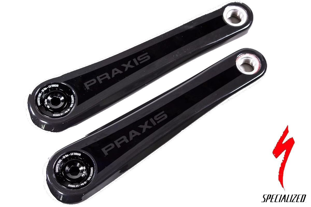 Bielas Praxis M30 de 165 / 172,5 / 175mm para Specialized Turbo Creo SL – Vado – Como - Imagen 6