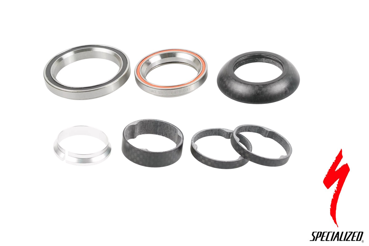 Juego de Dirección Integrado Completo S122500005 Original Specialized 2024 | Rodamientos Precisión | Carbono | Compatible Crux, Tarmac, Roubaix, Amira, Venge - Imagen 2