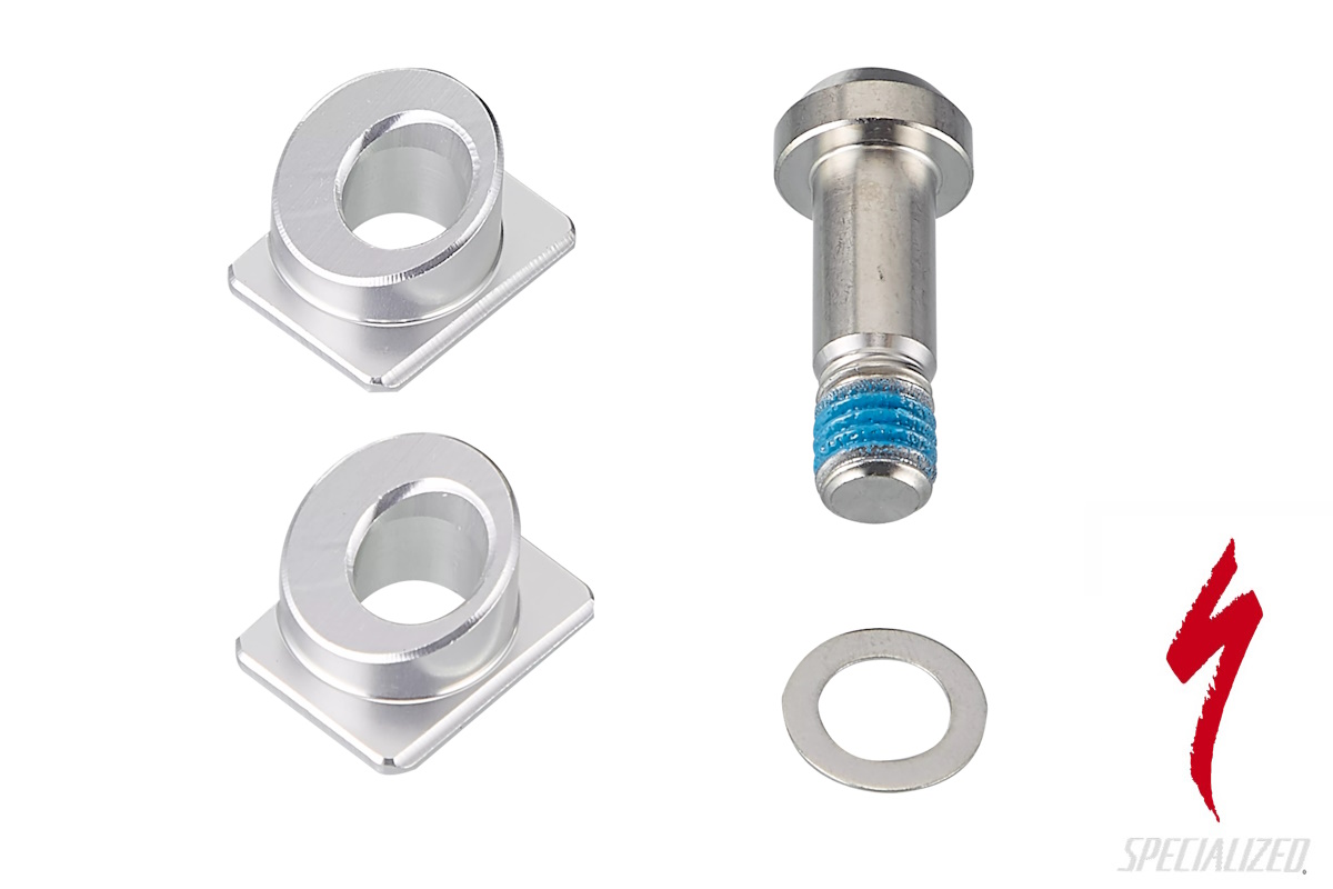 Kit Chip Invertido y Perno Montaje Amortiguador Inferior Specialized Epic EVO 2021-2023 | S204200012 | Ajuste Geometría Original