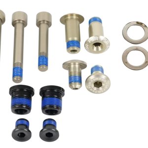 Kit de Pernos de Pivote de Suspensión Original Specialized S160500003 para Camber 2016-2018 – Incluye Eje Principal, Horst Link y Pernos de Amortiguador