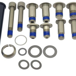 Kit Pernos Pivote Suspensión Specialized S160500007 | Turbo Levo FSR 2016-2018 | Incluye Arandelas, Espaciadores y Pernos Originales