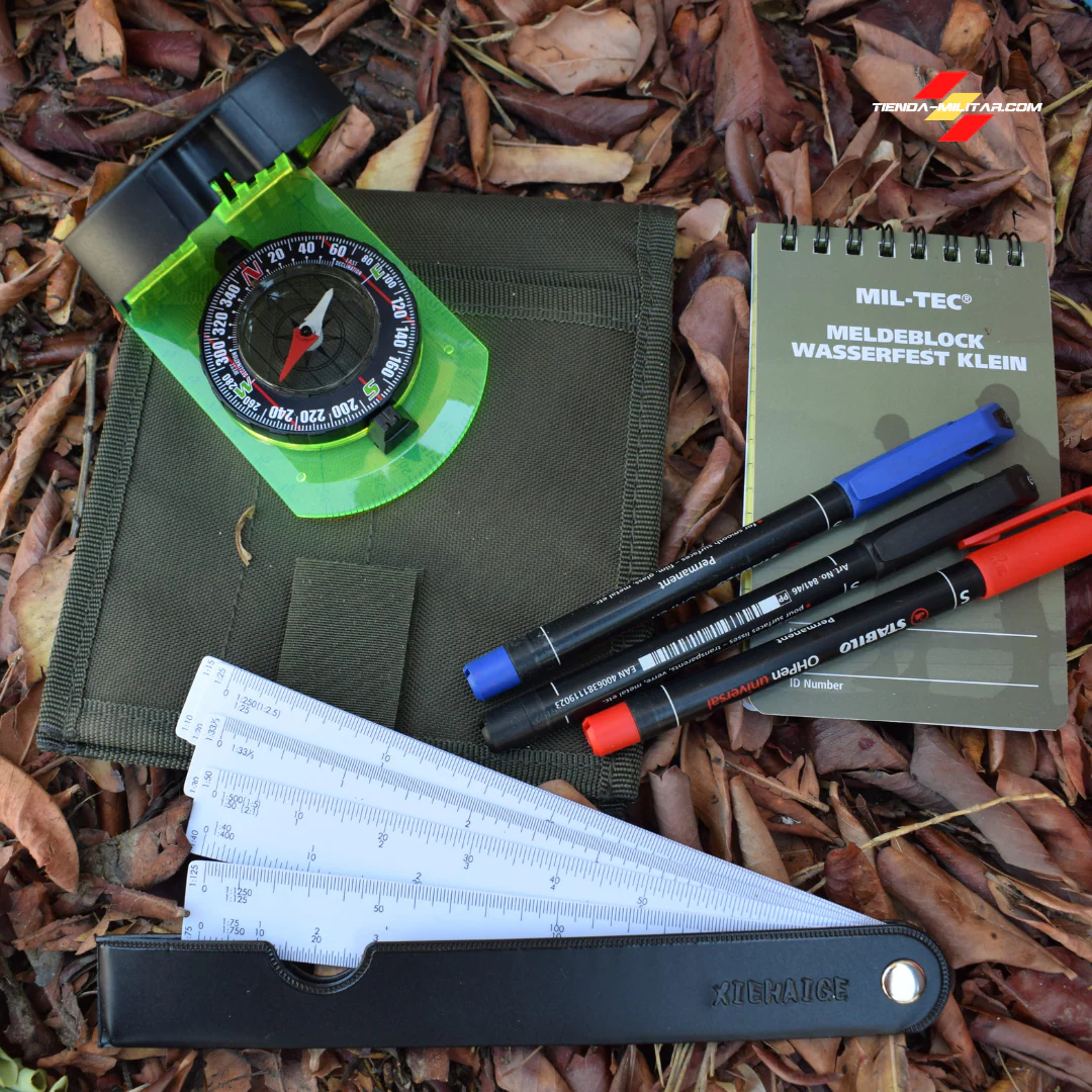 Kit basico topografía y orientación militar - Imagen 2