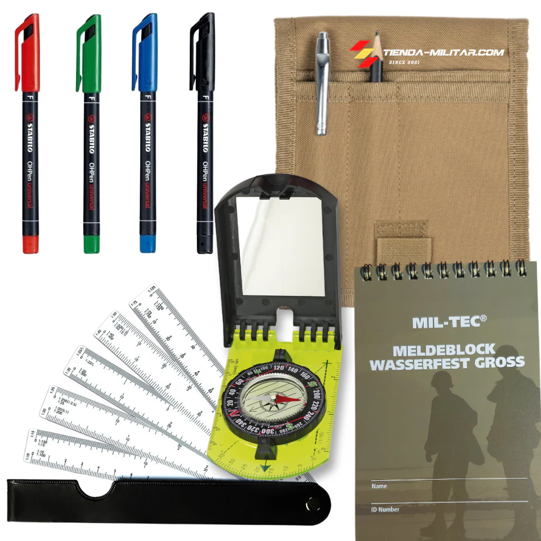 Kit basico topografía y orientación militar - Imagen 4