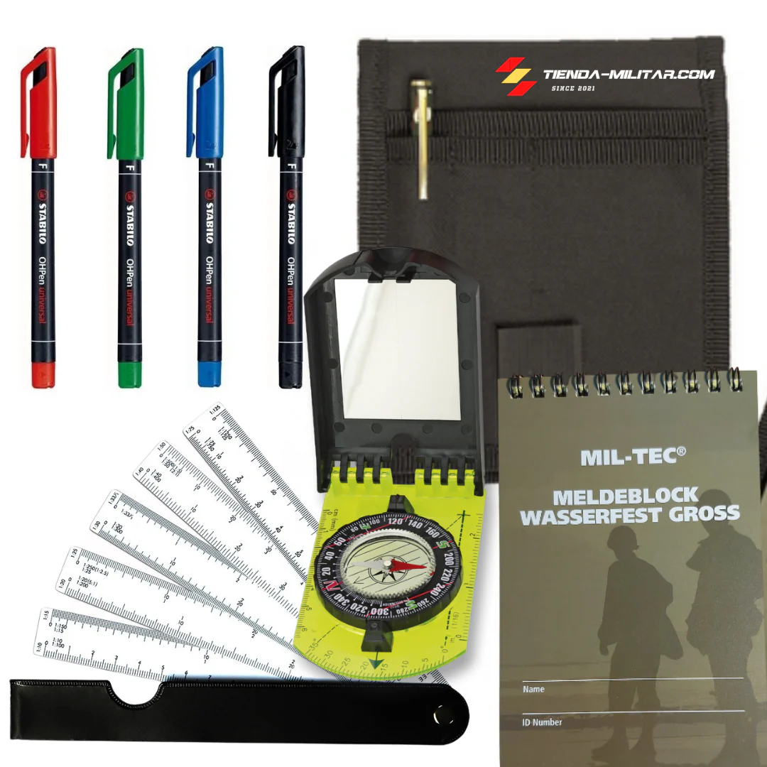 Kit basico topografía y orientación militar - Imagen 5