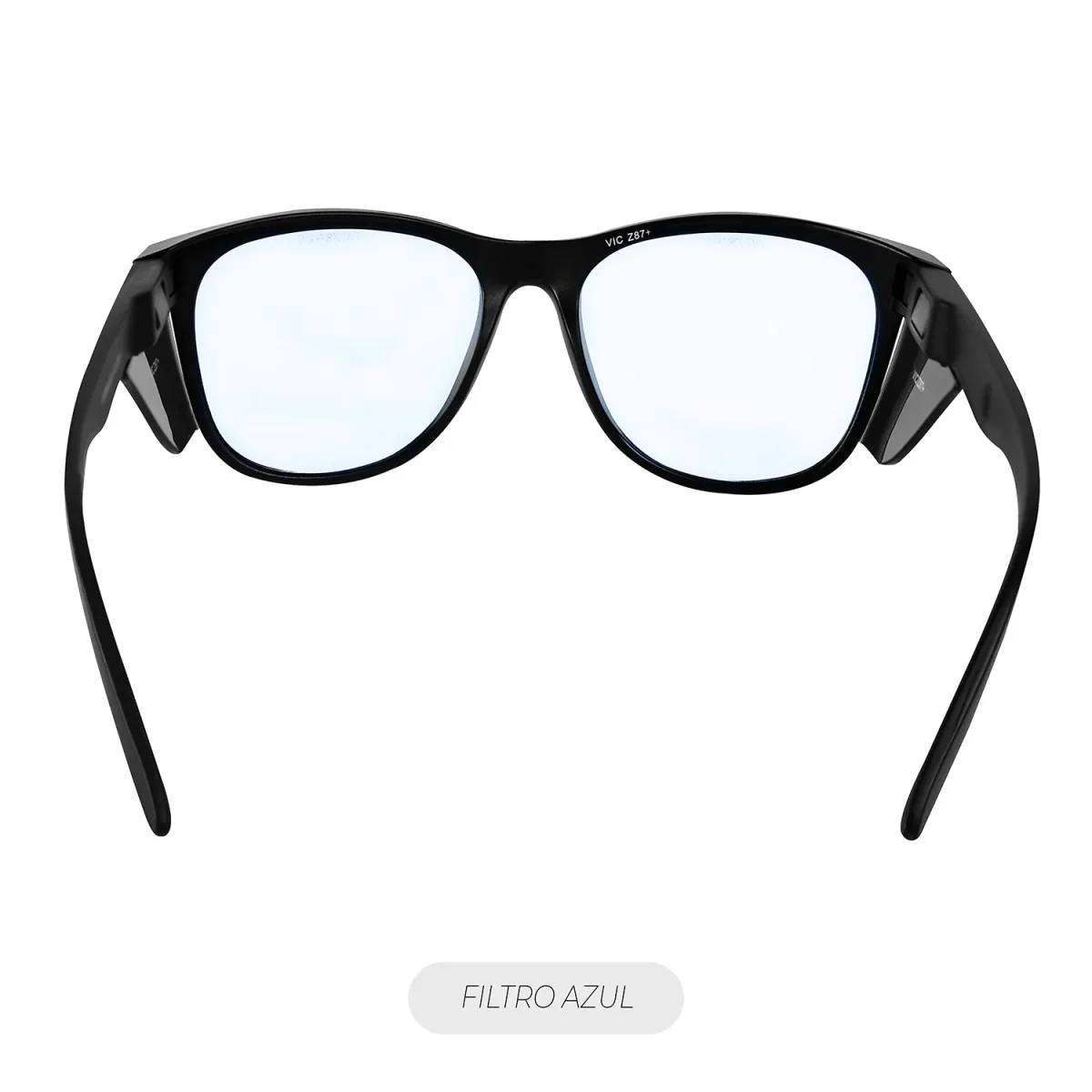 Lente Seguridad Safeblack Claro Blue Blocker Steelpro - Imagen 5