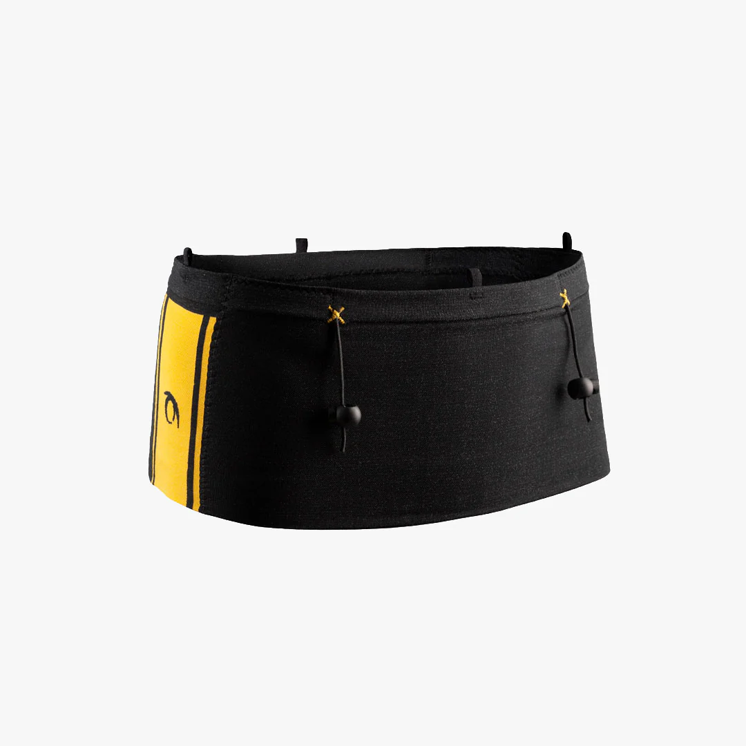 CINTURÓN LURBEL LOOP THREE NEGRO/AMARILLO