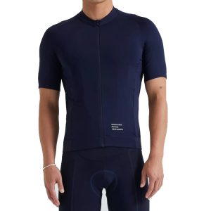 Maillot de Manga Corta Specialized Foundation Hombre – Estilo Brillante, Confort y Sostenibilidad para Ciclistas Exigentes – Dark Navy