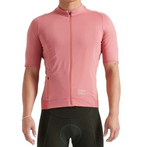 Maillot de Manga Corta Specialized Foundation Hombre – Estilo Brillante, Confort y Sostenibilidad para Ciclistas Exigentes – Dusty Rose