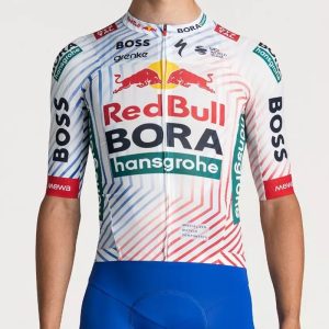 Maillot Race TDF Red Bull BORA hansgrohe Tour LTD – Edición Limitada, Estilo Profesional y Aerodinámica Specialized