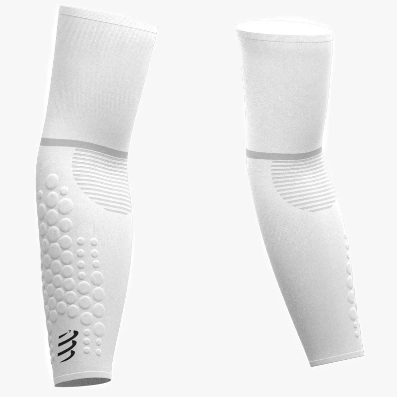MANGUITOS COMPRESSPORT ULTRALIGERO BLANCO 21