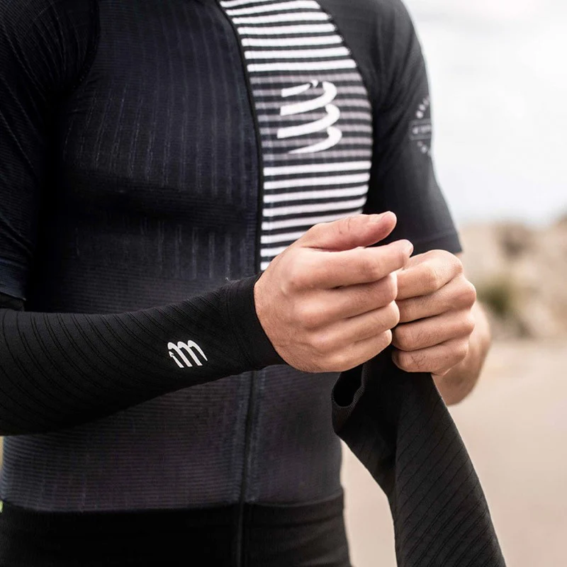 MANGUITOS COMPRESSPORT ULTRALIGERO NEGRO 21 - Imagen 3