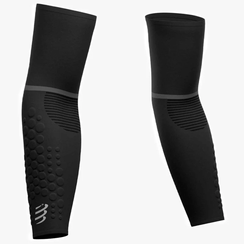 MANGUITOS COMPRESSPORT ULTRALIGERO NEGRO 21 - Imagen 2