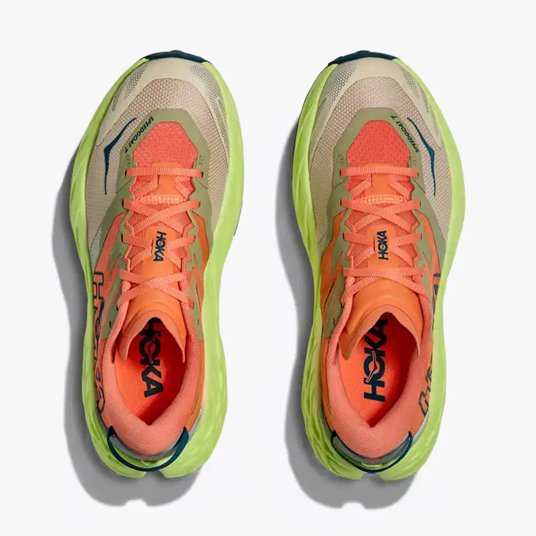 HOKA SPEEDGOAT 7 W PERSIMMON/NEON - Imagen 4