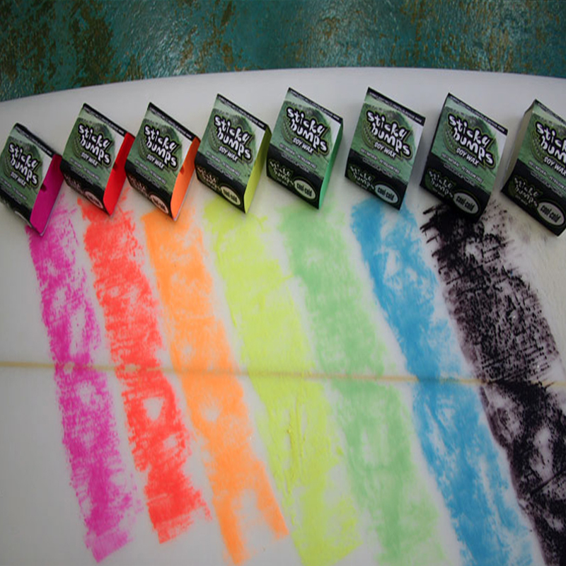 Parafina Surf Sticky Bumps Dayglo Warm - Imagen 3