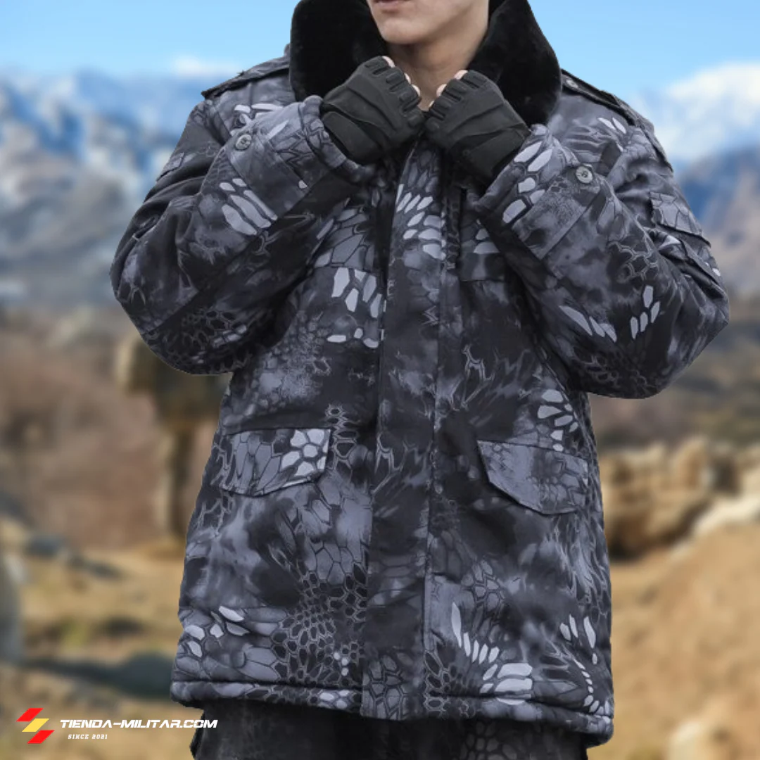 Parka militar invierno unisex - Imagen 4