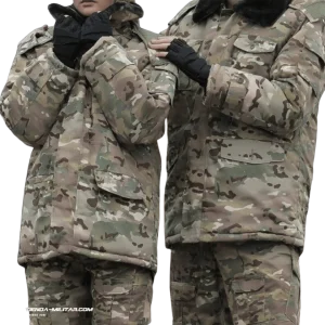 Parka militar invierno unisex