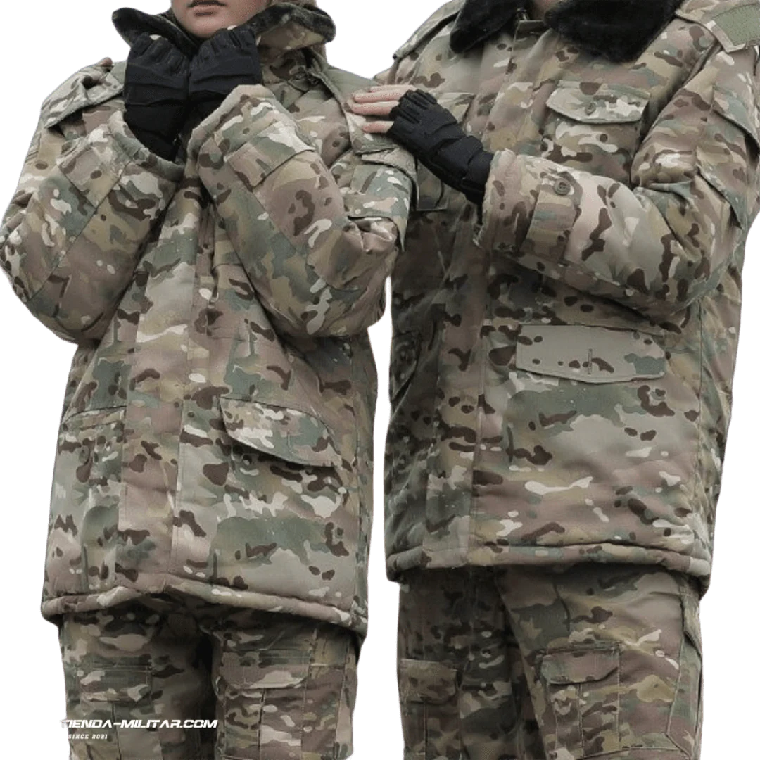 Parka militar invierno unisex