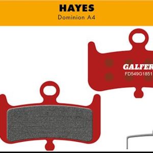 Pastillas de freno Galfer FD549 – G1851 – Hayes