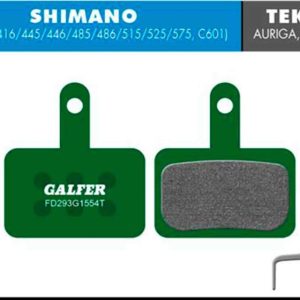 Pastillas de freno Galfer FD293 – Pro – G1554T – Shimano – Tektro – TRP