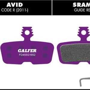 Pastillas de freno Galfer FD455 – G1652 – Sram – Avid