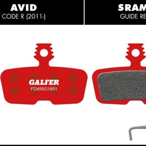 Pastillas de freno Galfer FD455 – G1851 – Sram
