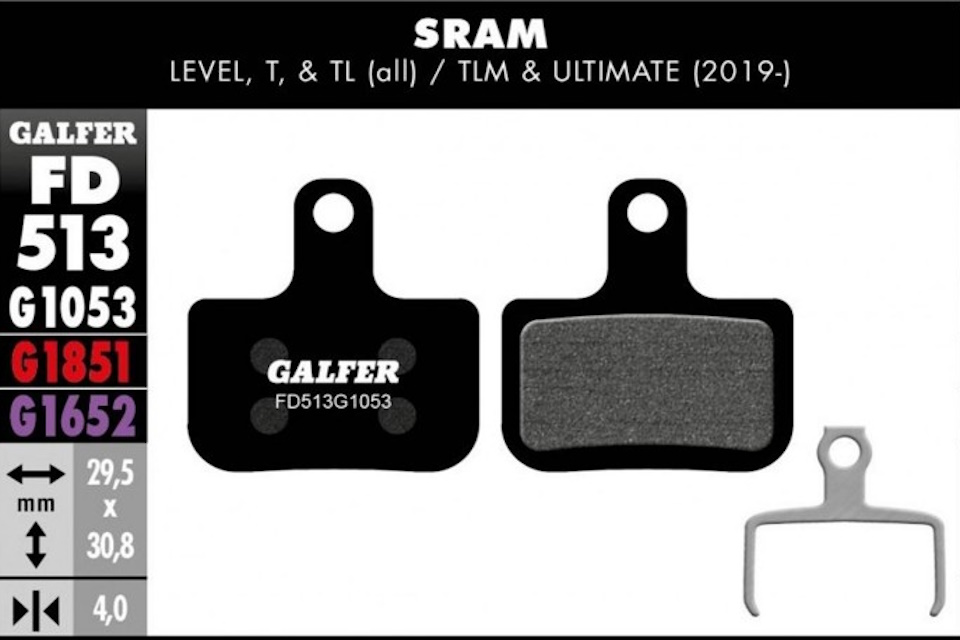 Pastillas de freno Galfer FD513 – G1053 – Sram - Imagen 2