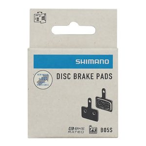 Pastillas de freno de resina Shimano  B05S-RX y muelle con pasador de aletas tipo 3