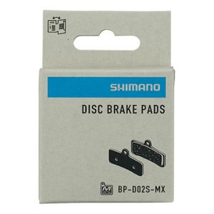 Pastillas de freno Shimano D02S-MX y muelle con pasador de aletas