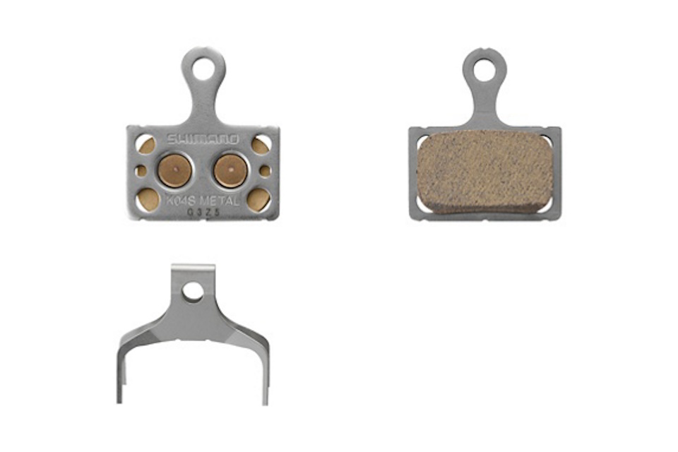 Pastillas de freno Shimano K04S-MX y muelle - Imagen 3