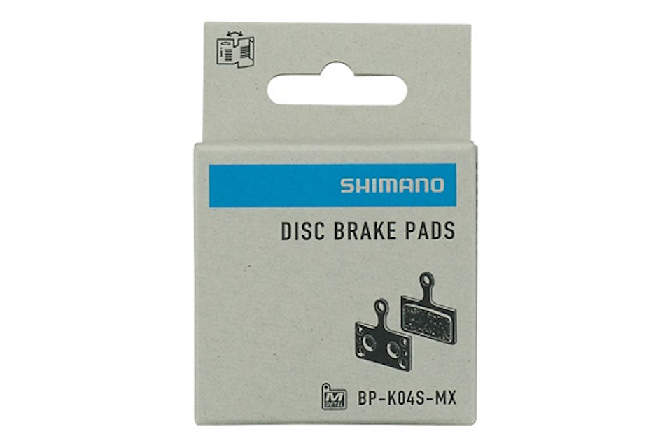 Pastillas de freno Shimano K04S-MX y muelle