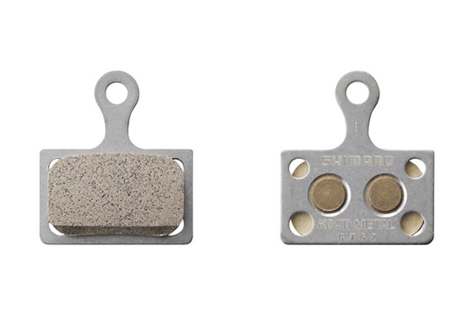Pastillas de freno de Titanio Shimano K04Ti-MX y muelle - Imagen 3