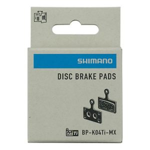 Pastillas de freno de Titanio Shimano K04Ti-MX y muelle