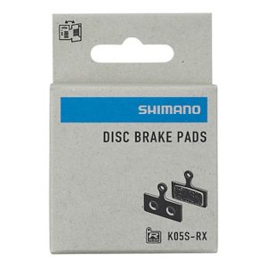 Pastillas de freno de resina Shimano K05S-RX y muelle
