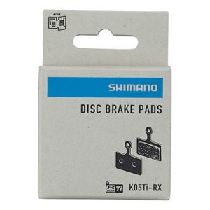 Pastillas de freno de resina Shimano K05Ti-RX y muelle
