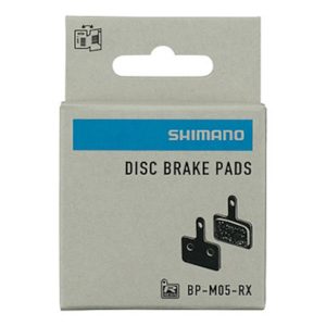 Pastillas de freno de resina Shimano M05-RX  muelle con pasador de aletas